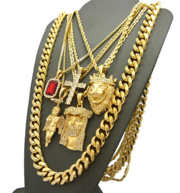 Gold hip 2025 hop chains