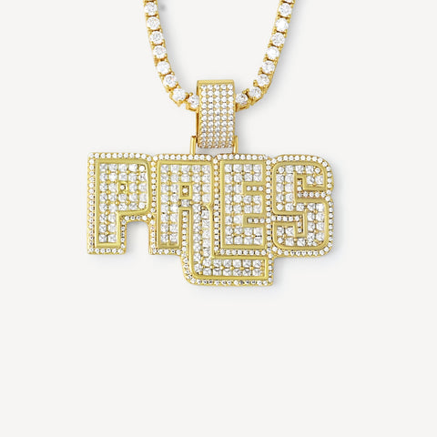 Custom Rockstar Name Necklace