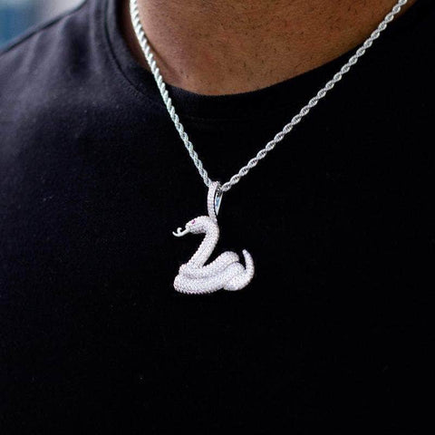 Pendentif Serpent Emoji Slime