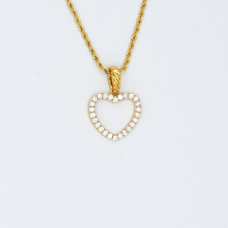 Gold Presidents Womens Jewelry Gold Heart Necklace