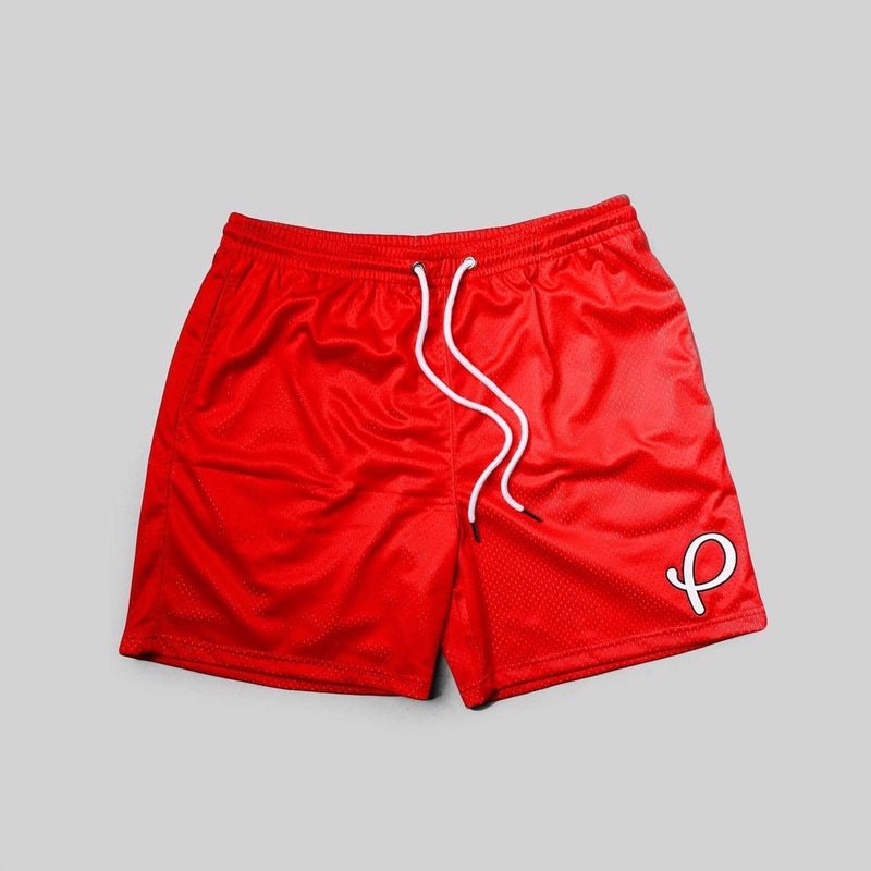 Pres Shorts S Pres Basic Mesh Shorts Red