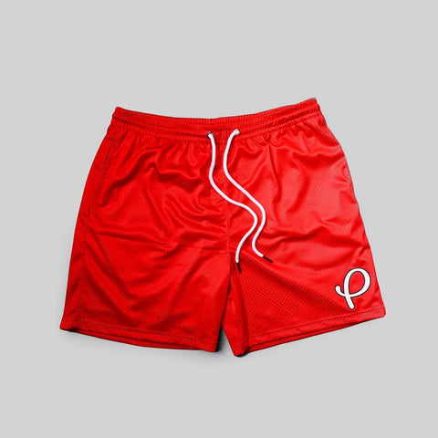 Short Pres Mesh Rouge