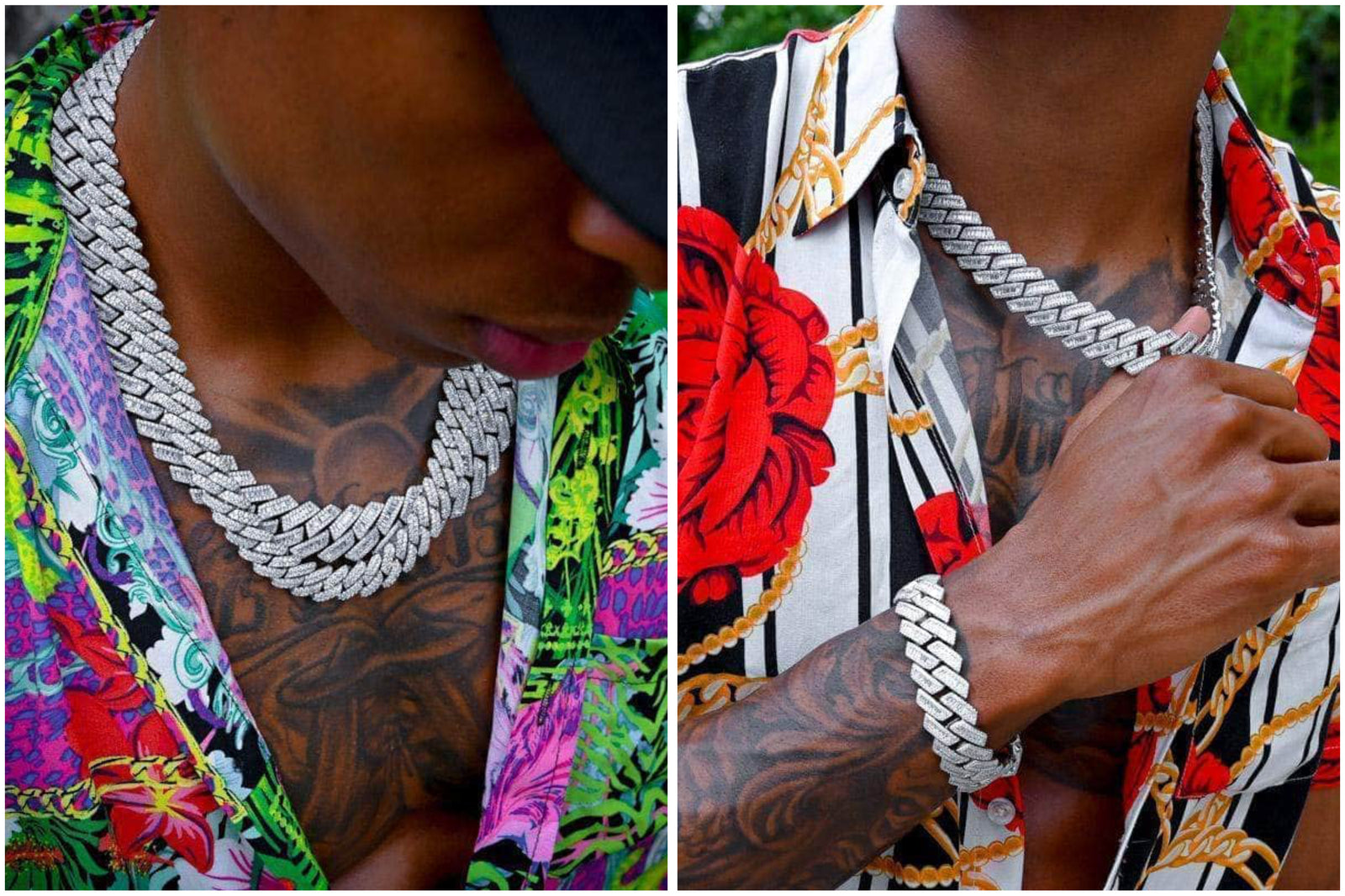 Cuban Link Rapper Father Unleash Your Swagger: Cuban Link Chain Inspo - Pres