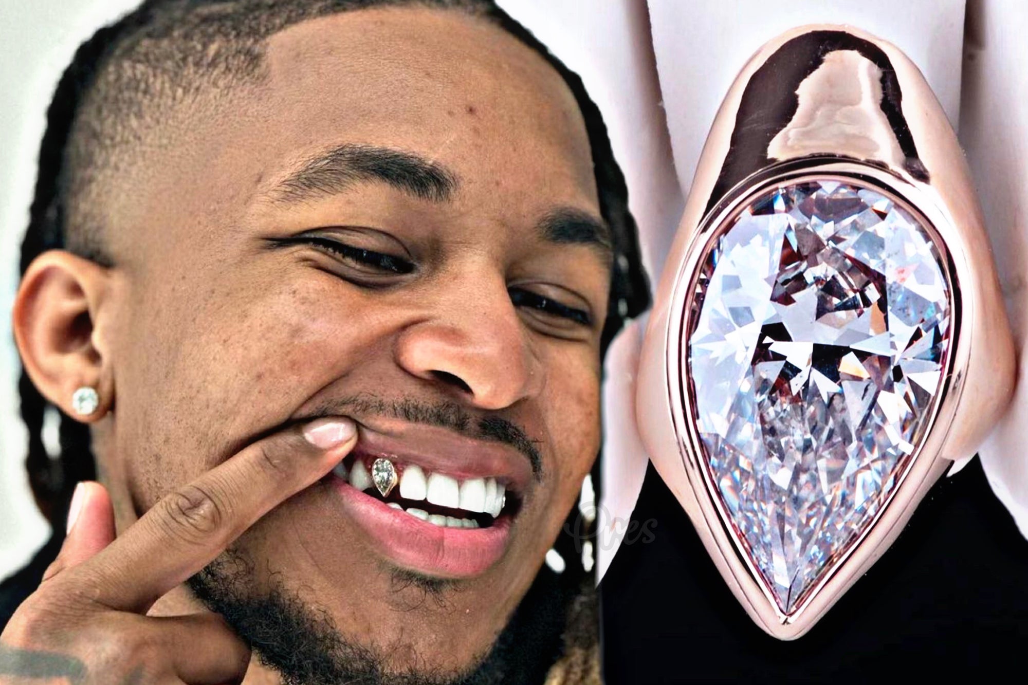 Diamond Tooth Rapper DDG Shows Off $250k Diamond-Encrusted Tooth - Pres
