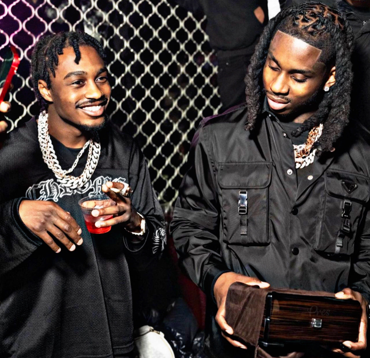 Lil Tjay Surprises Polo G with a Patek Philippe Watch to Mark His 25th Birthday Celebration | Gold Presidents