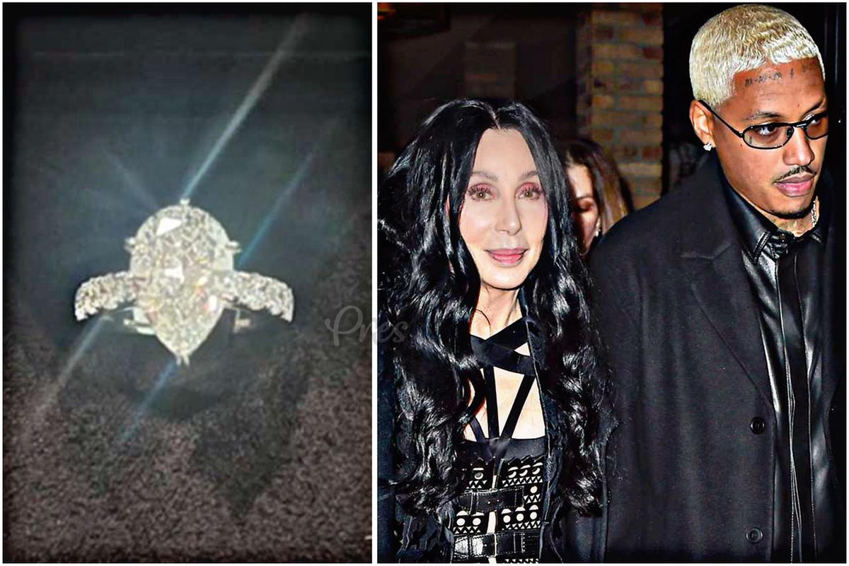Cher Flaunts Stunning $250K Diamond Ring from Boyfriend AE Edwards - Pres