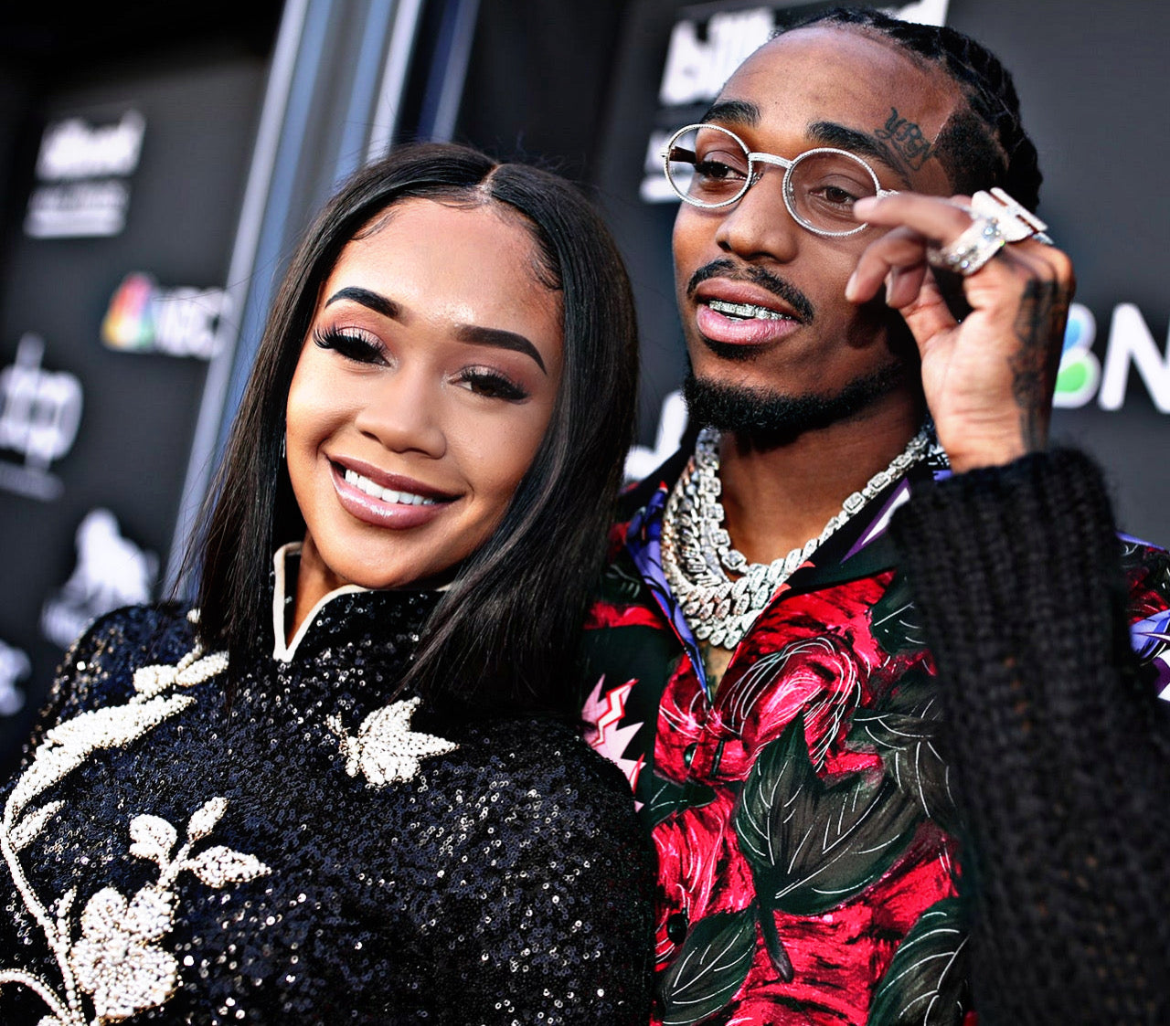 Quavo Drops $75,000 on Iced-Out Diamond Chain for Saweetie