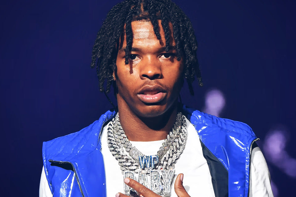 Lil Baby Flexes Blood Diamond Earrings
