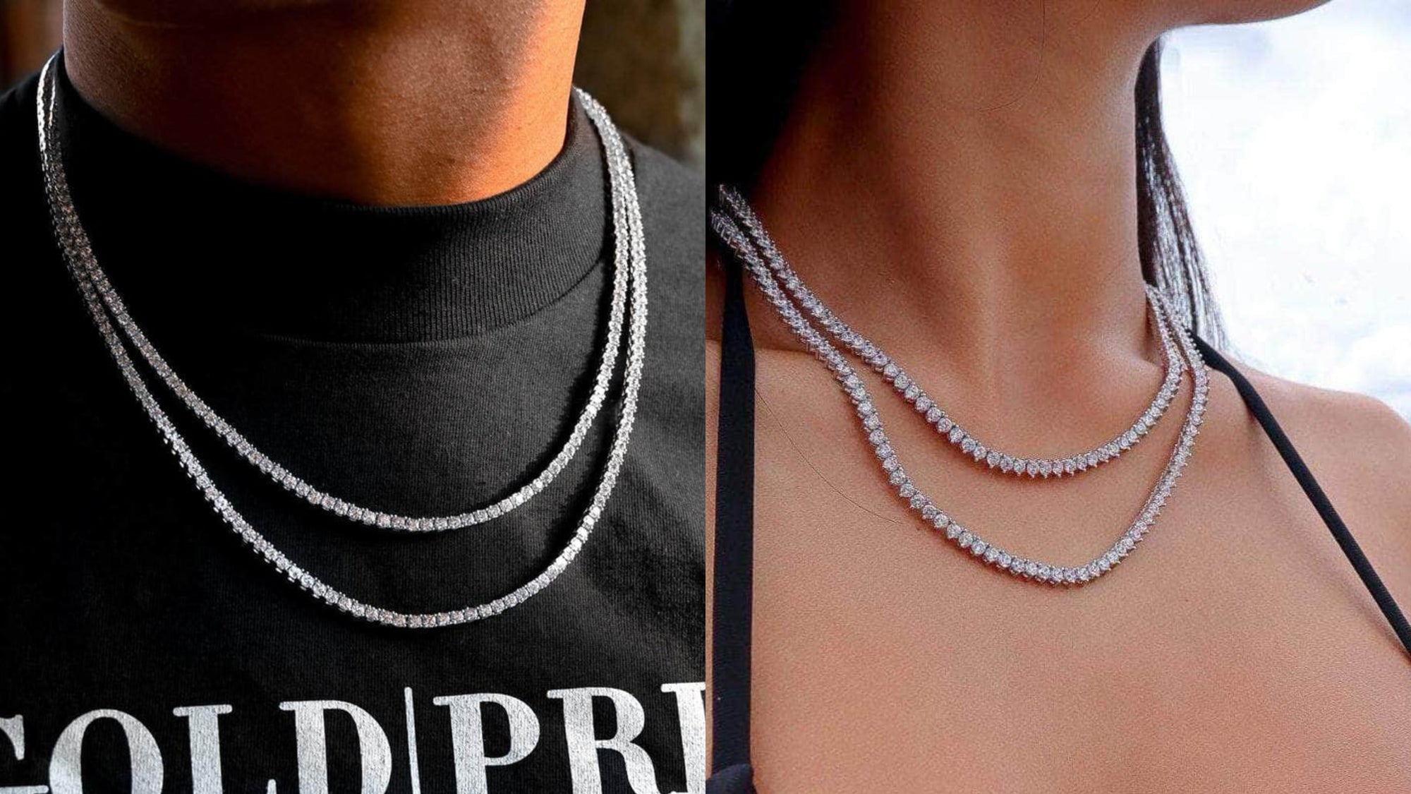 Why Tennis Necklaces Are Some of the Hottest Chains?