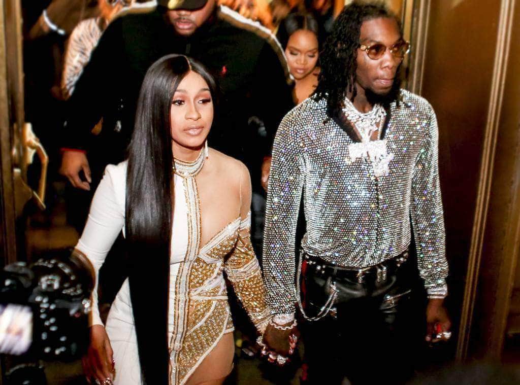 Offset Surprises Cardi B For Mother’s Day with matching ice!