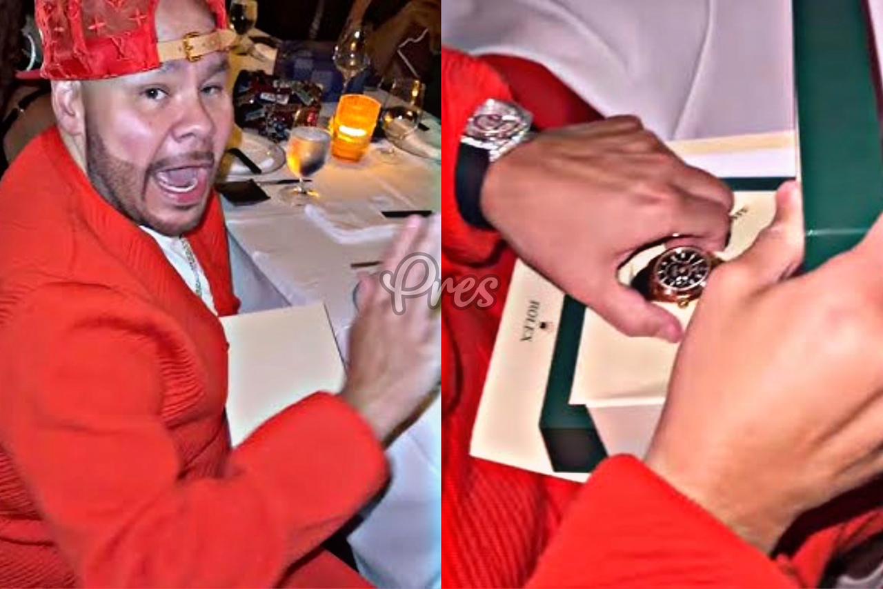 DJ Khaled Surprises Fat Joe with Rolex on 54th Birthday