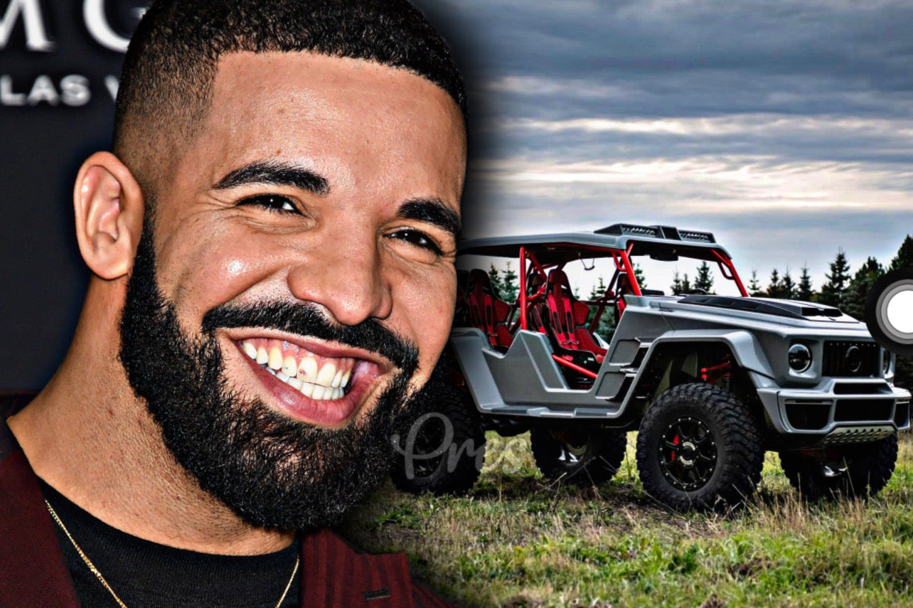 Drake Hypercar Drake Adds $1M Custom Dune Buggy To His Car Collection - Gold Presiden