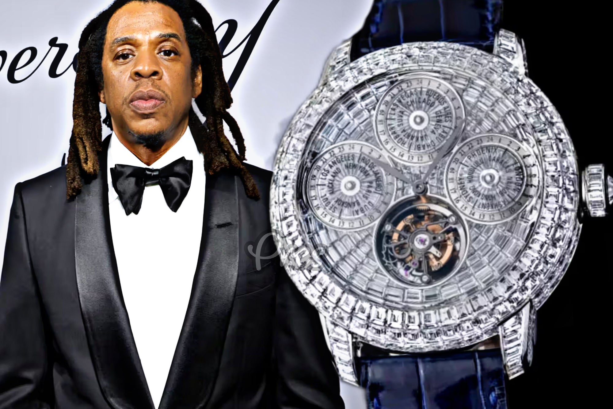 JAY-Z's Iced-Out Jacob & Co. Watch Sold for $1.5 Million at Auction - Gold Presidents