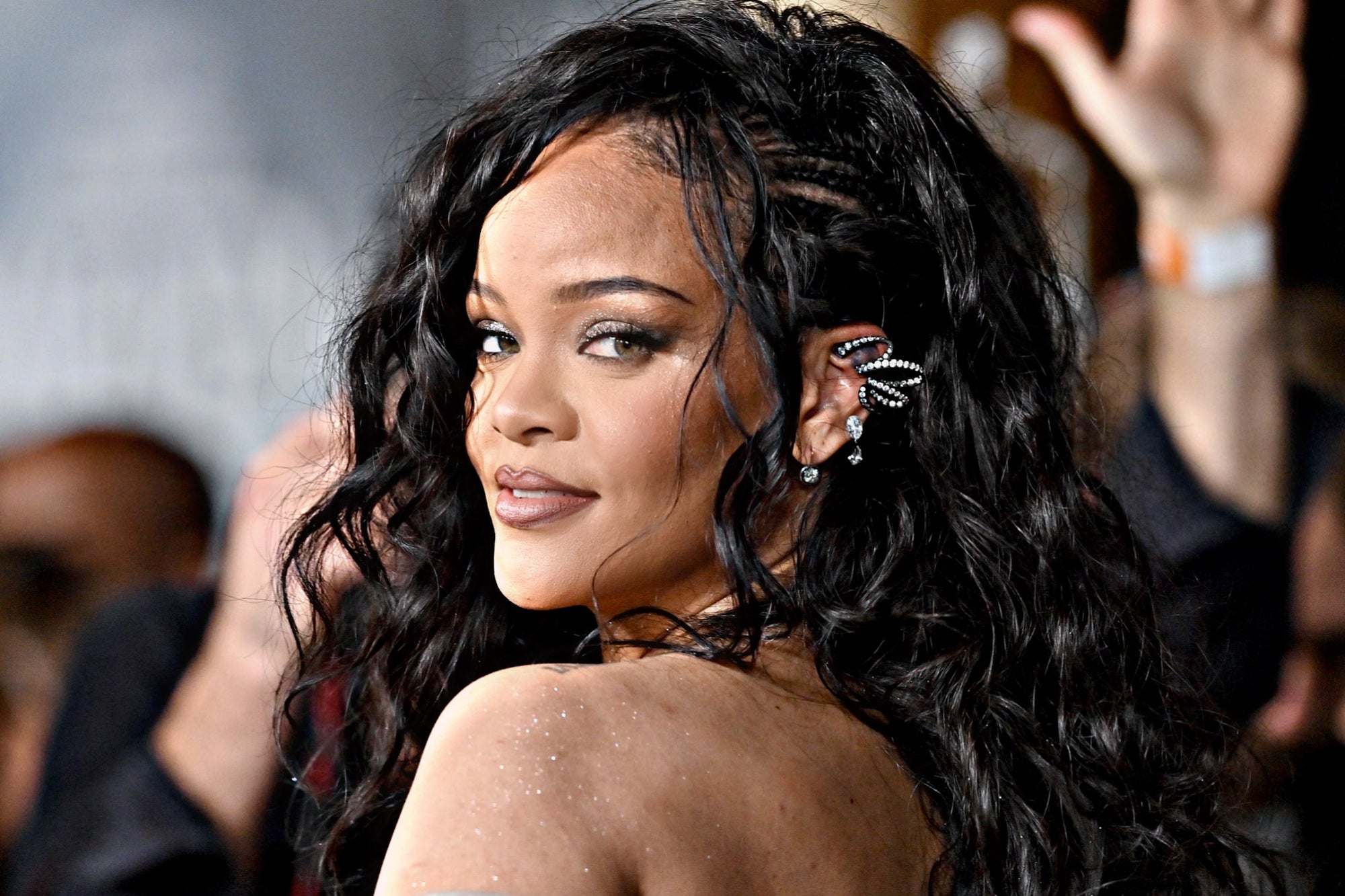 Rihanna Sported a Watch Anklet Worth $400,000 at F1 in Las Vegas | Gold Presidents