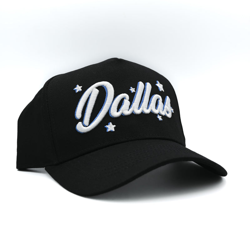 Dallas Black Snapback Hat