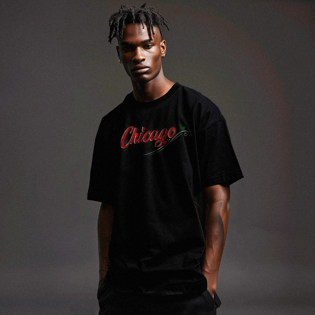 T-shirt à manches courtes Black Money - Noir