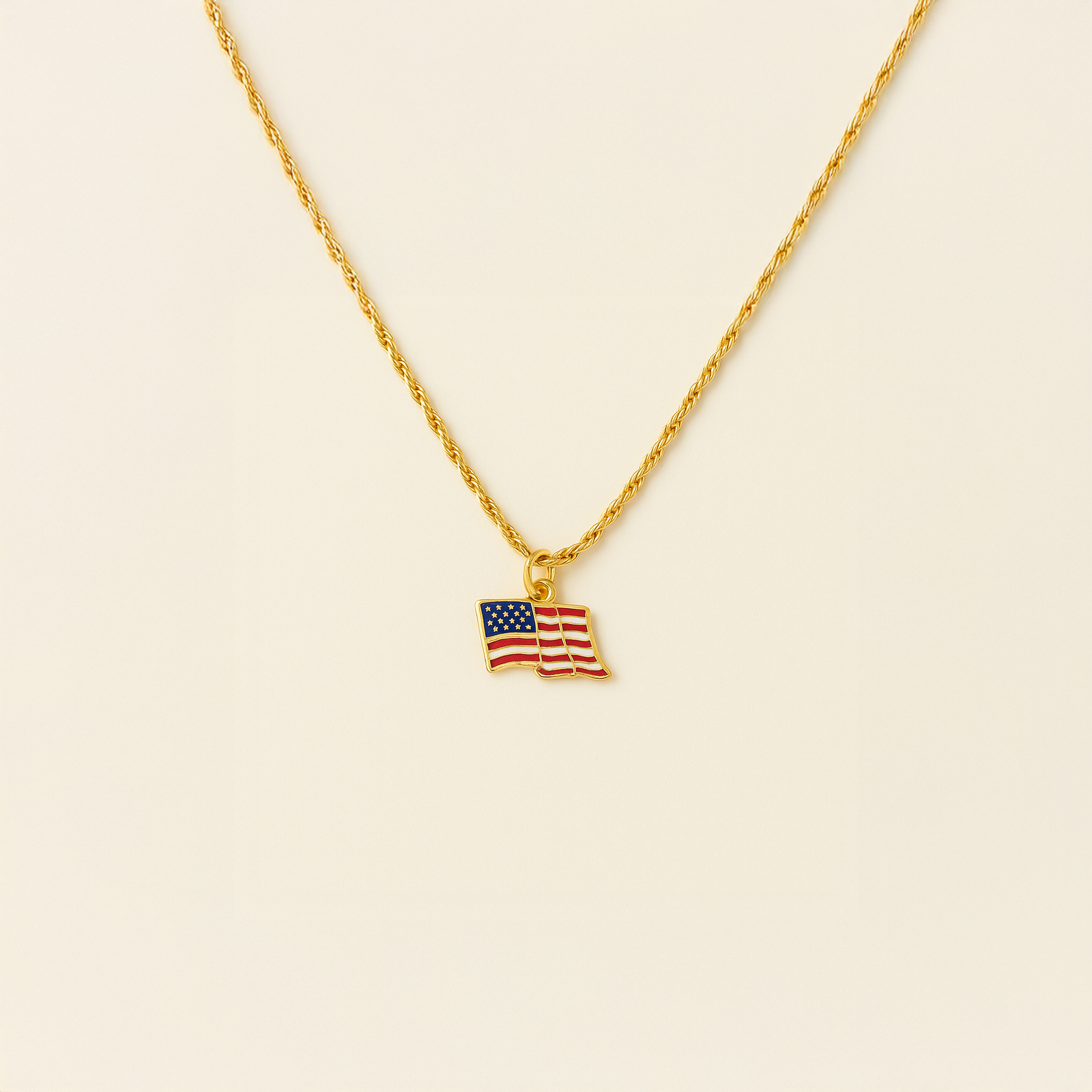 Custom Gold Country Flag