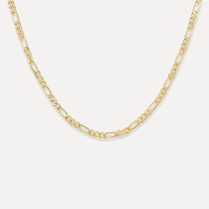 Gold Figaro Chain - 2.5mm