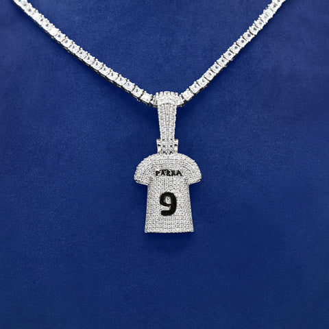 Camiseta de fútbol dorada personalizada