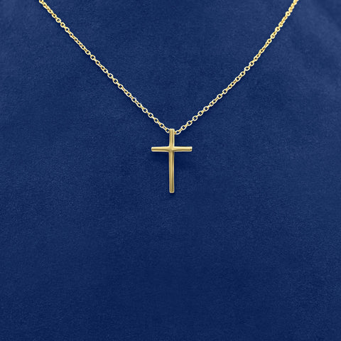 Mini Cruz Flaca Dorada