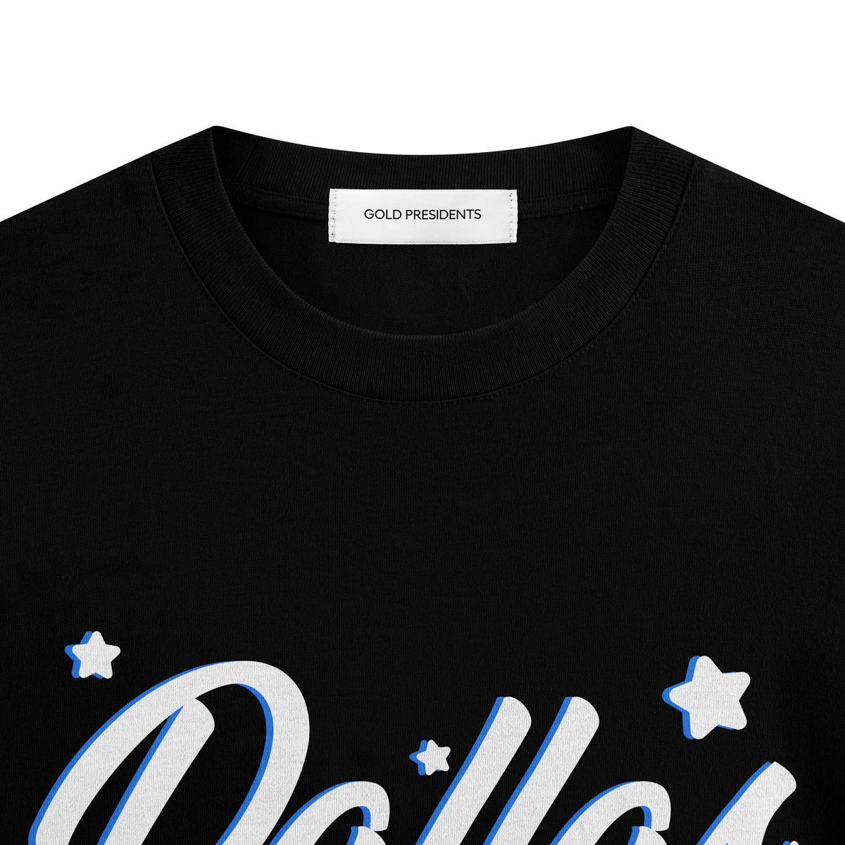 Gold Presidents T Shirt Dallas Graphic Cotton T-Shirt