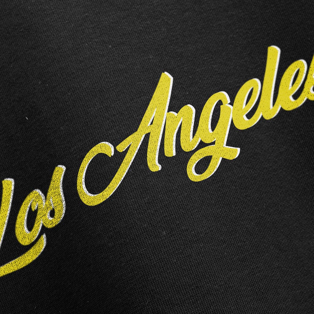 Gold Presidents T Shirt Los Angeles Graphic Cotton T-Shirt