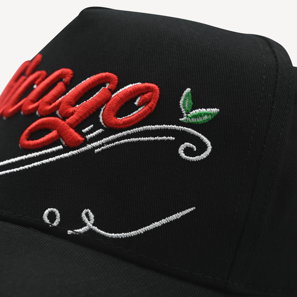 Gold Presidents Trucker Hat Chicago Black Snapback Hat