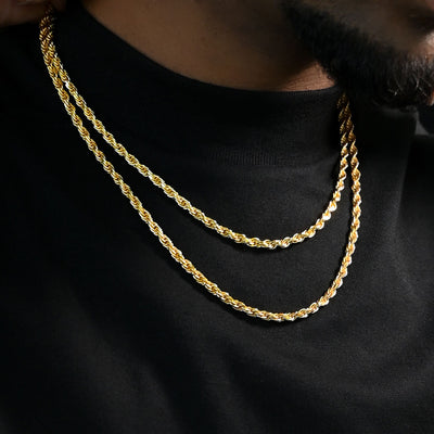 Gold Rope Chain 4mm