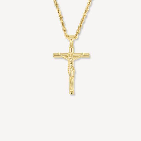 10K Crucifix Cross