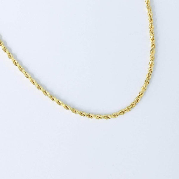 10kt fashion Gold Rope Chain