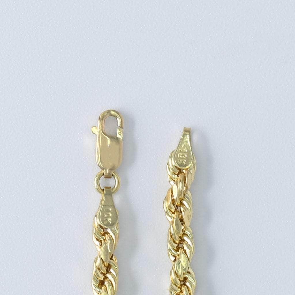 Gold Presidents 10K Gold Chain 10K Gold Rope Chain 4mm