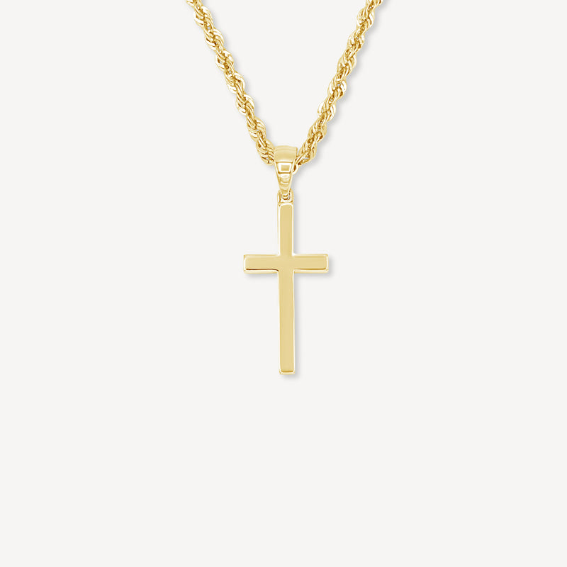 Petite croix en or 10 carats