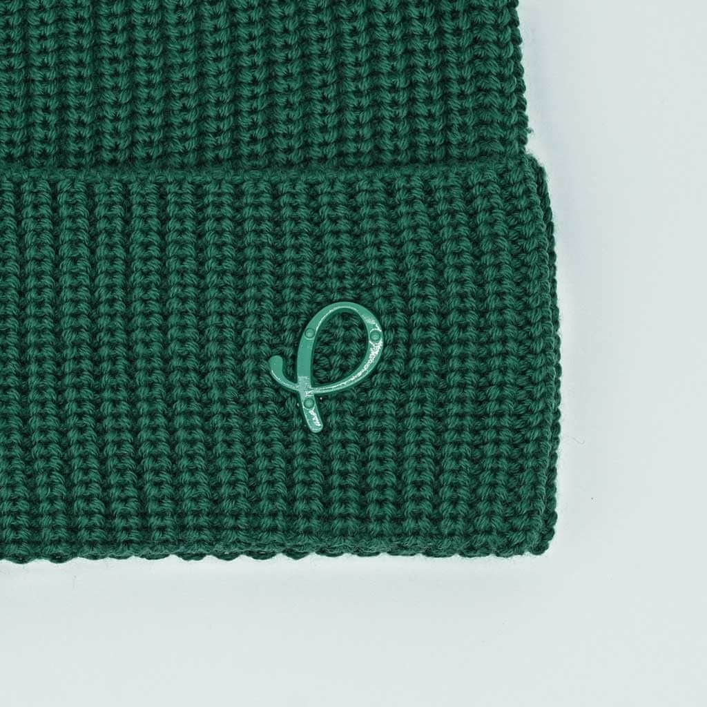 Gold Presidents Beanies P Logo Beanie Green