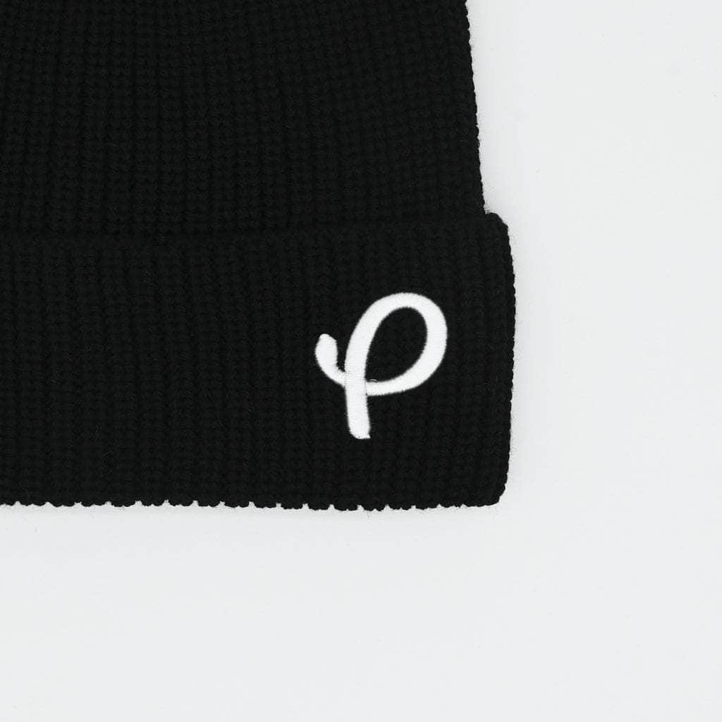 Gold Presidents Beanies P Stitched Logo Beanie Black