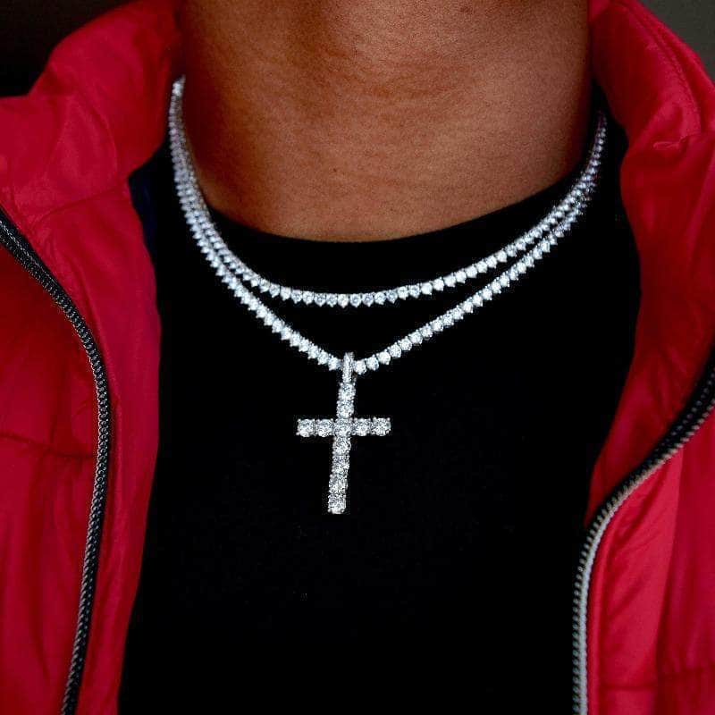 Diamond Cross Necklace | Princess Jewelry Shop