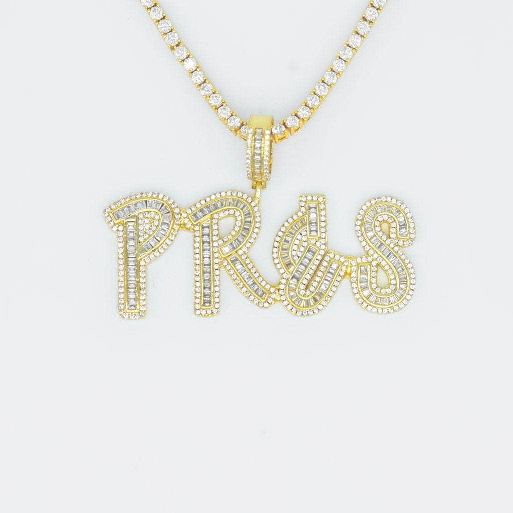 Customized Game Day Bling Necklace