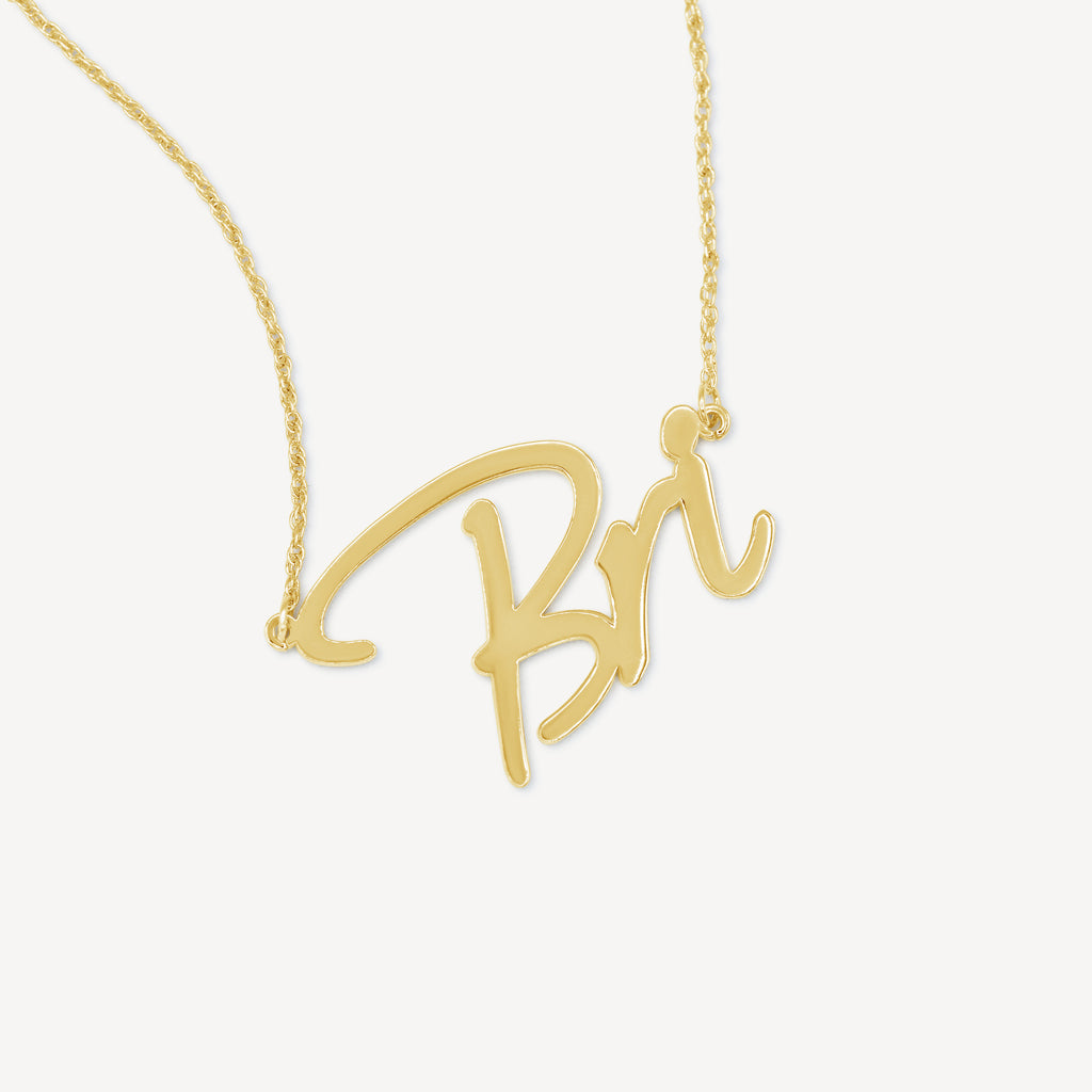 Gold Presidents Custom Name Necklace Womens Gold Custom Name Necklace
