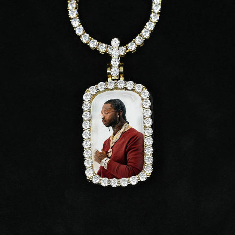 Custom Picture Pendant Necklace