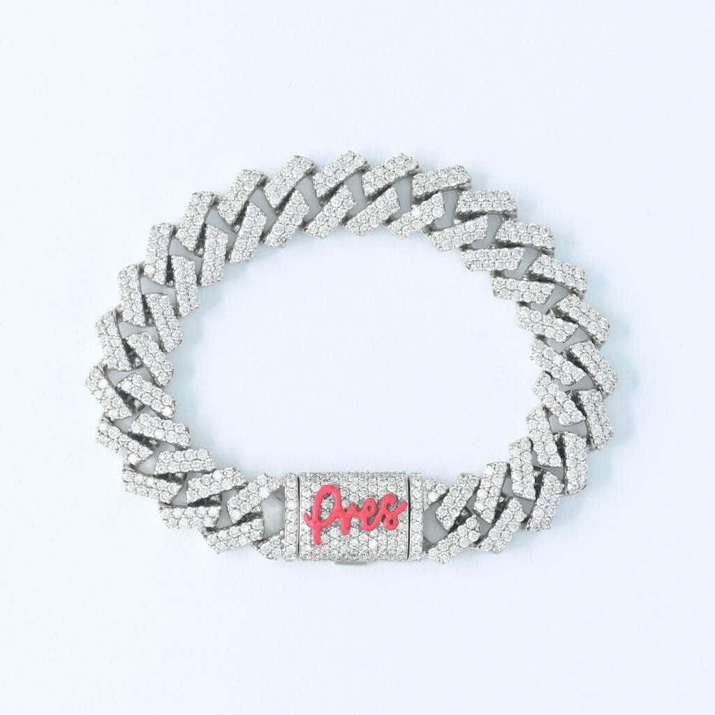 Gold Presidents Custom VVS Diamond Bracelet Custom Diamond Prong Cuban Link Bracelet - VVS, VS, SI - (Consultation Deposit)