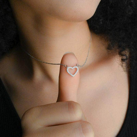 Womens Mini Heart Pendant