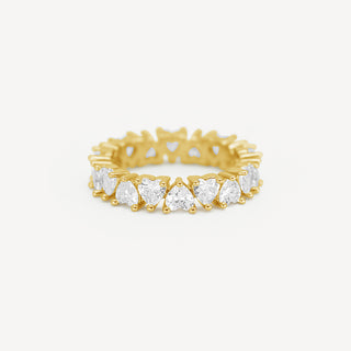 Gold Heart Ring - 6