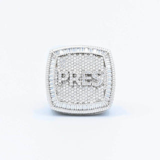 Custom Championship Ring - White Gold / 6