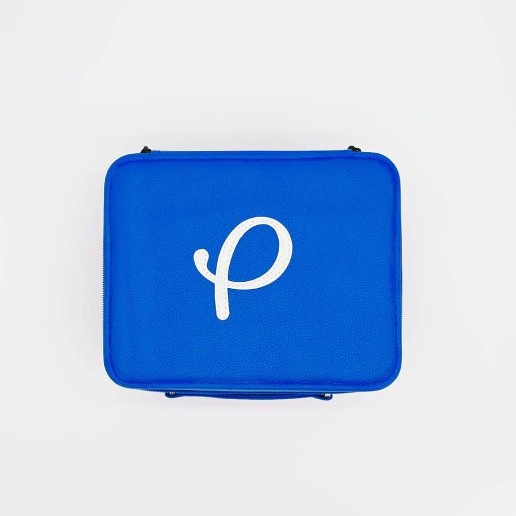 Gold Presidents Extra Pres Jewelry Box Blue