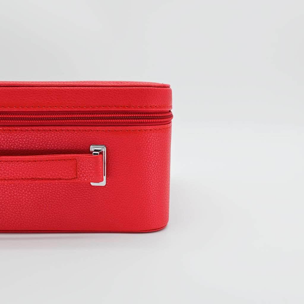 Gold Presidents Extra Pres Jewelry Box Red