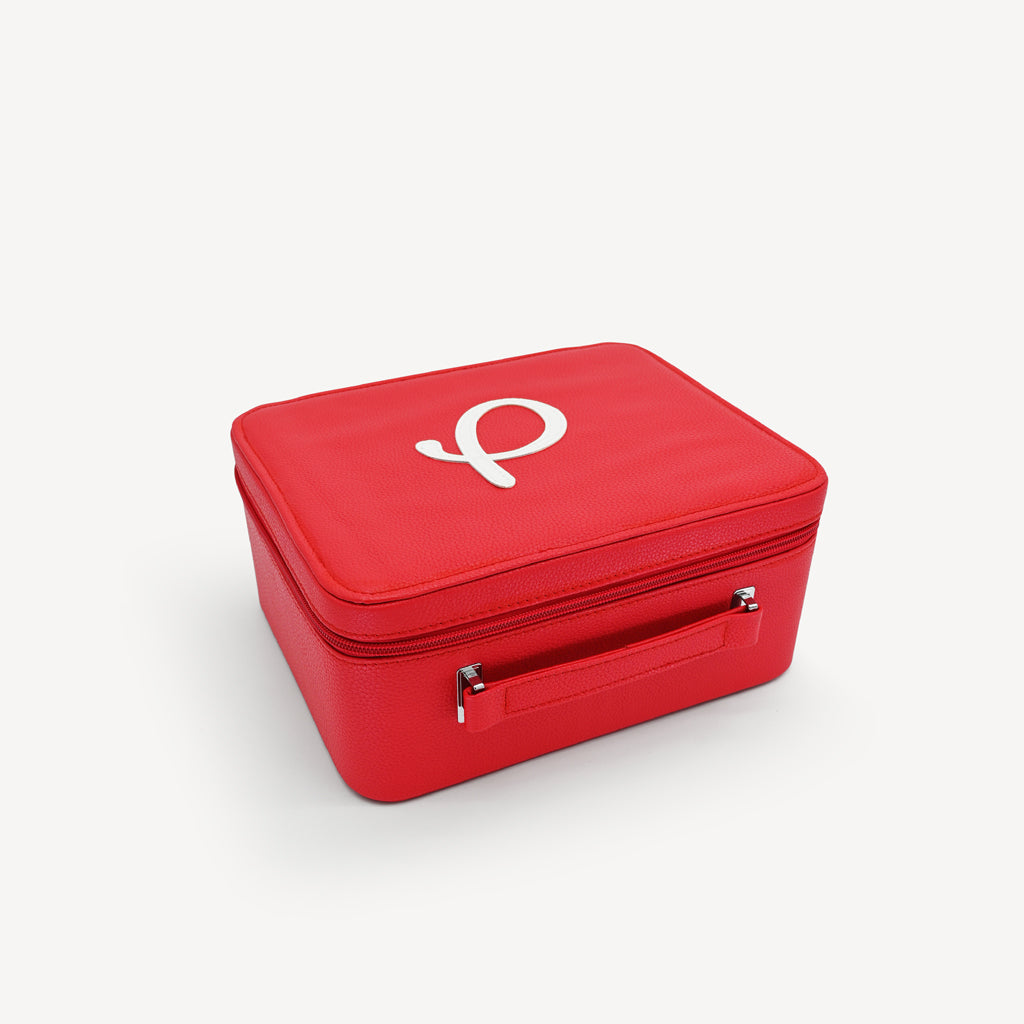 Gold Presidents Extra Pres Premium Jewelry Box Red