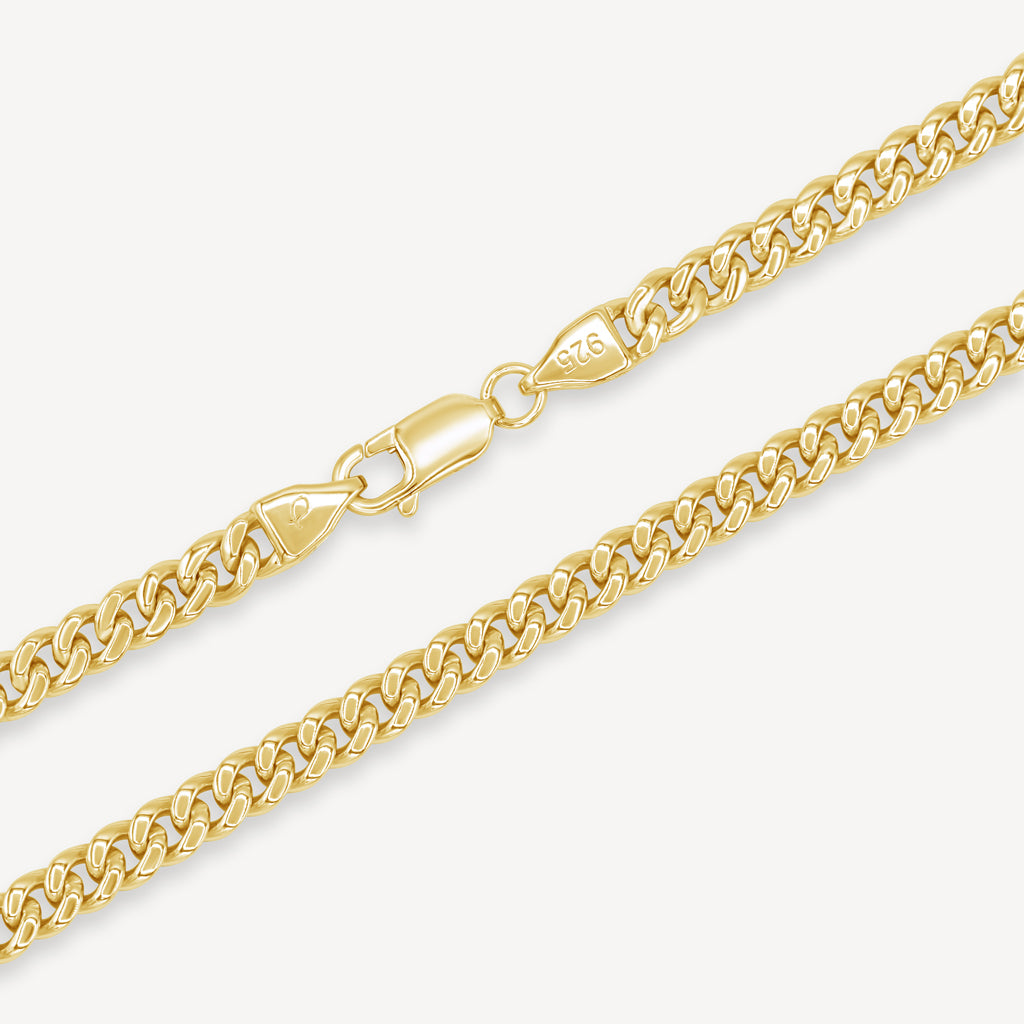 Gold Presidents Gold Cuban Link Chain Premium Miami Cuban Link Chain - 5mm