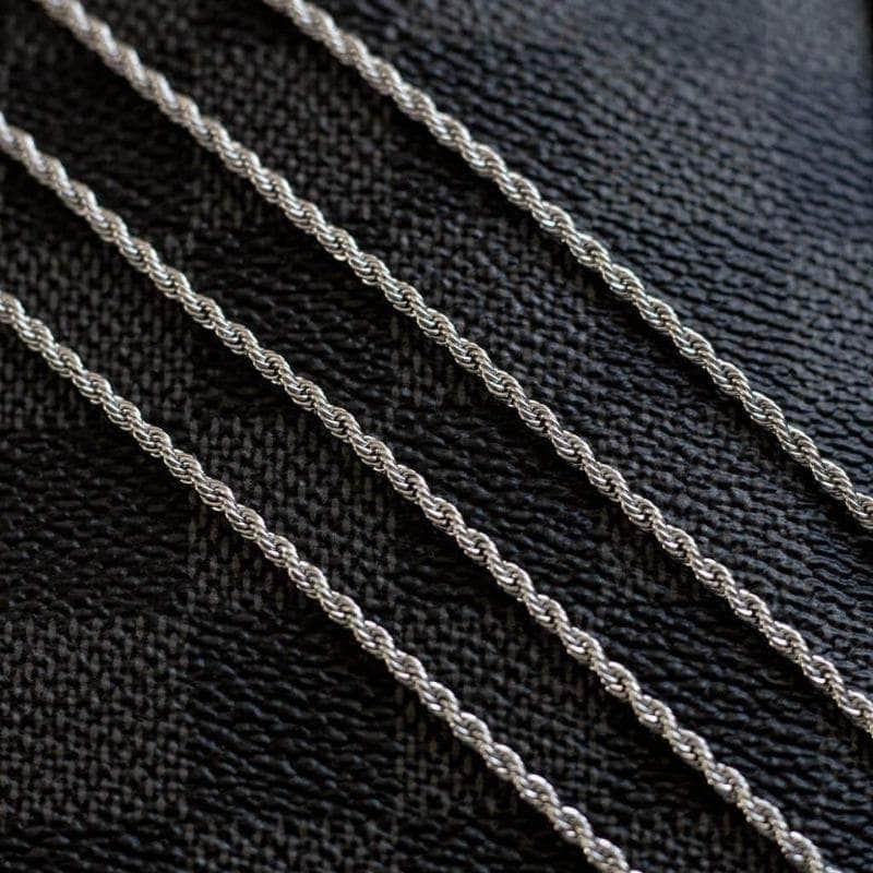 Gold Presidents Necklace Gold Rope Chain 2mm