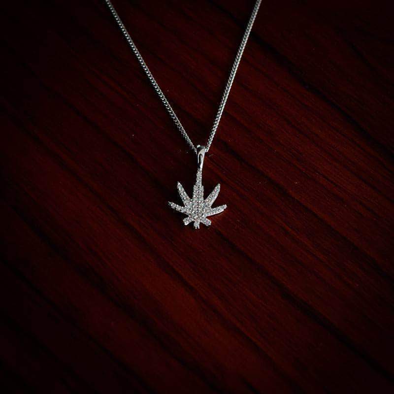 Medium Silver Maple Leaf Necklace | Electroformed Leaf Pendant | Real –  Enchanted Leaves
