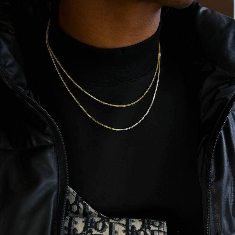 Gold Presidents Real Gold Chain 10k Gold Chain - Solid Franco Chain Yellow Gold