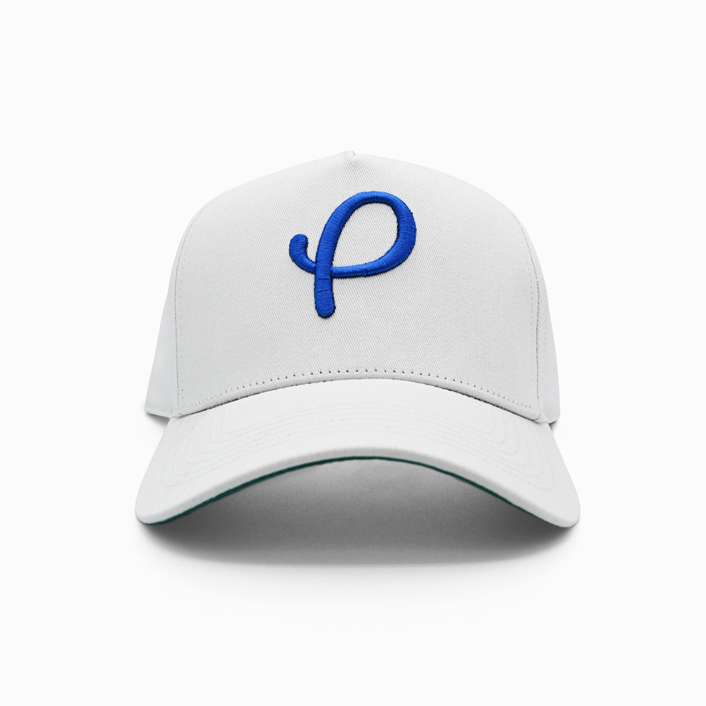 Gold Presidents Trucker Hat White P Logo Hat